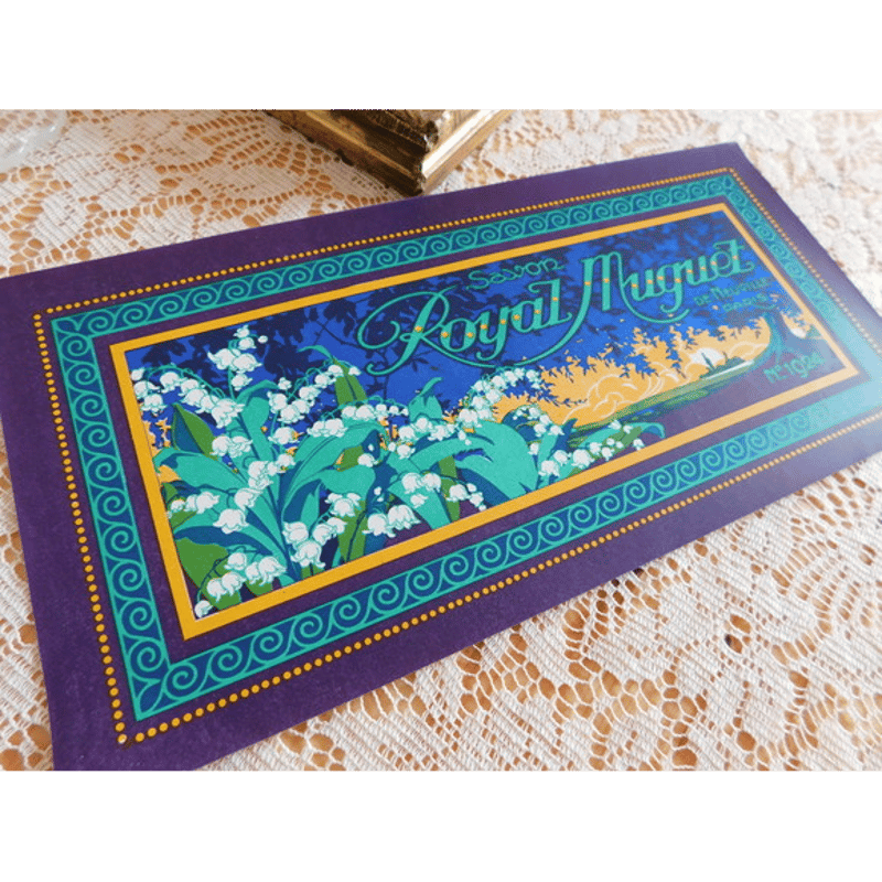 フランス アンティーク パフュームラベル savon paris サボン