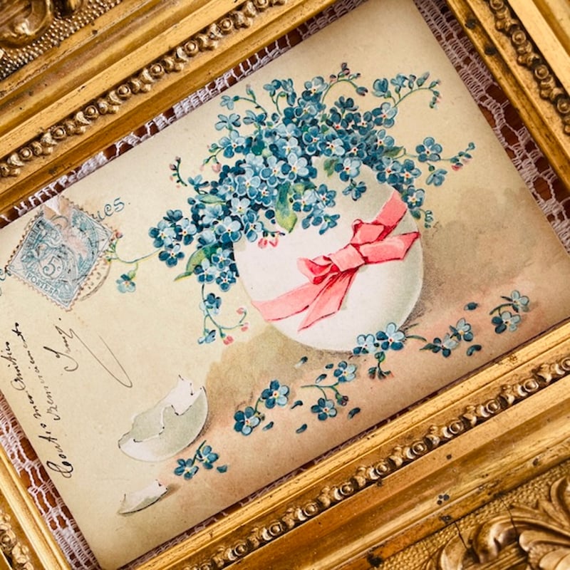 フランス アンティークポストカード イースター 1905 [s014] | shanachie