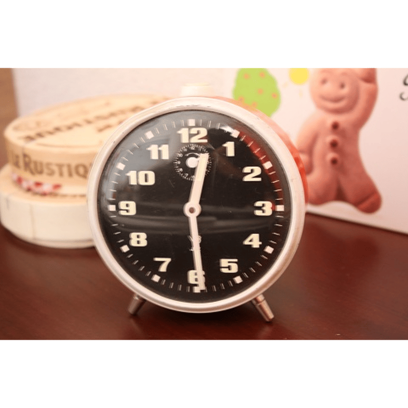 フランスアンティーク カチカチ時を刻むJazの 目覚まし時計 [h012