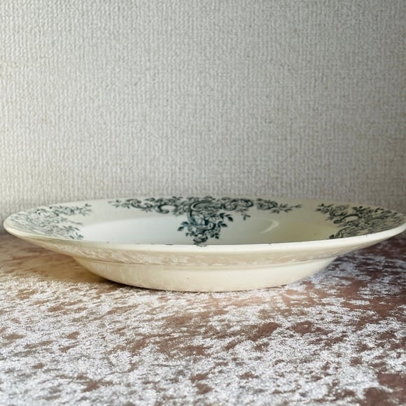 HB&Cie ショワジールロワの深皿プレート フランスアンティーク ショワジールロワ HB&Cie 深皿 [i111