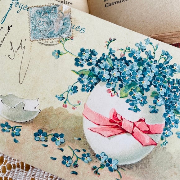 フランス アンティークポストカード イースター 1905 [s014] | shanachie