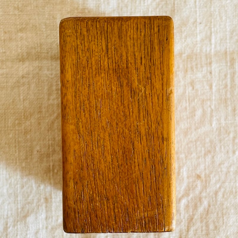 フランス お花の絵が描かれた古い小さな木箱 [a027] | shanachie