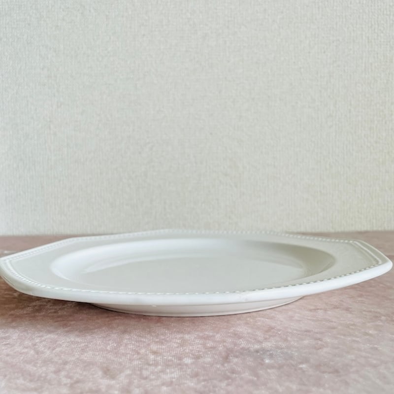 フランスアンティーク皿 ロンシャンオクトゴナルプレート