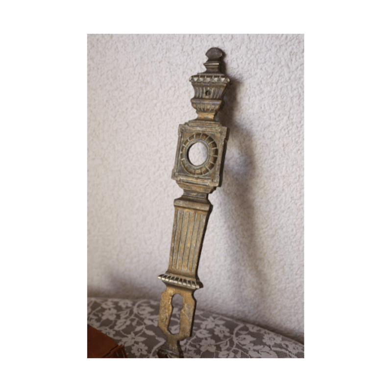 フランスアンティーク 飾りのついた鍵穴プレート [h004] | shanachie