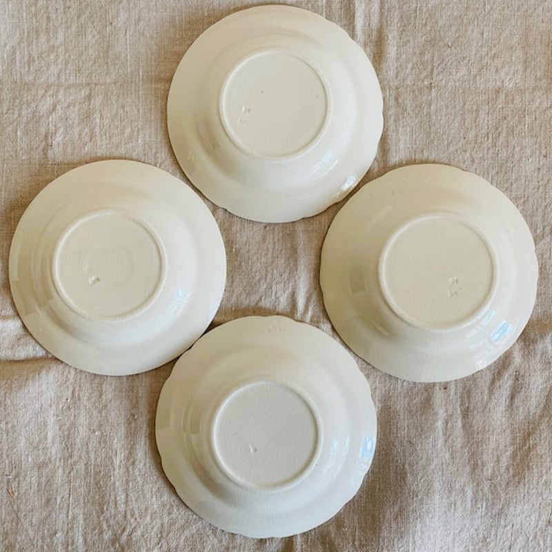 フランスアンティーク ディネット うさぎプレート 深皿 [a020] | shanachie