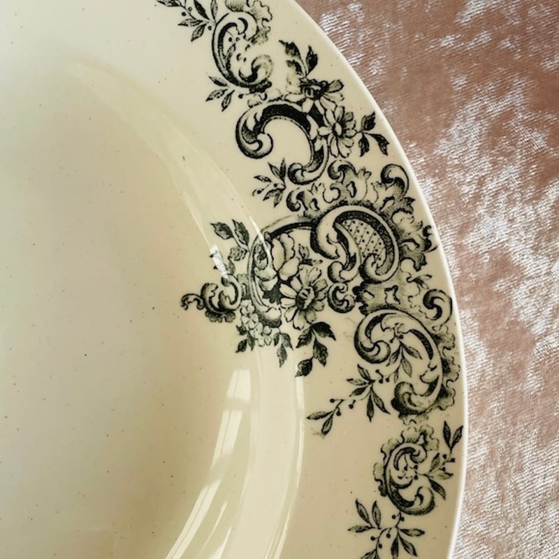 フランスアンティーク ショワジールロワ HB&Cie 深皿 [i111