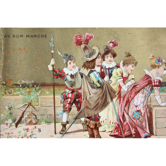 フランスアンティーク ボンマルシェのクロモス いつ帰ってくるのかな