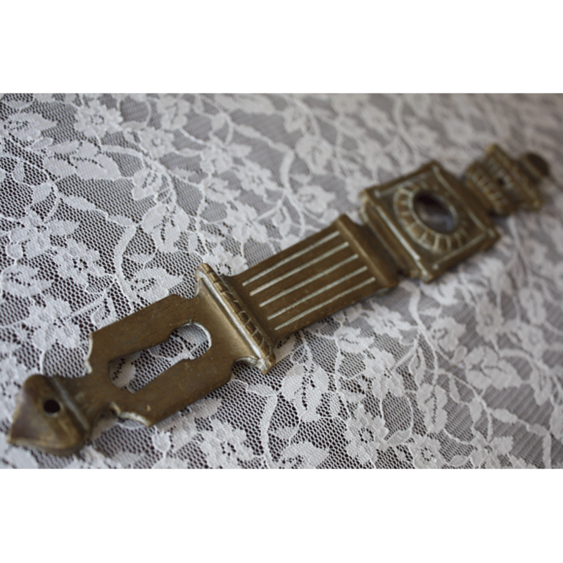 フランスアンティーク 飾りのついた鍵穴プレート [h004] | shanachie