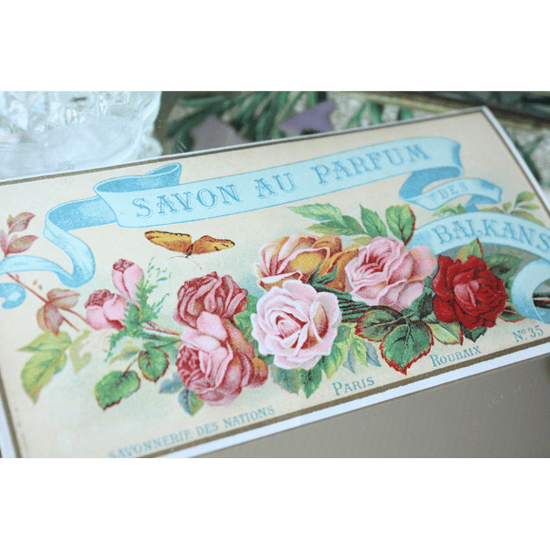 フランス アンティーク パフュームラベル savon paris サボン ラベル フランス アンティーク パフュームラベル savon paris サボン