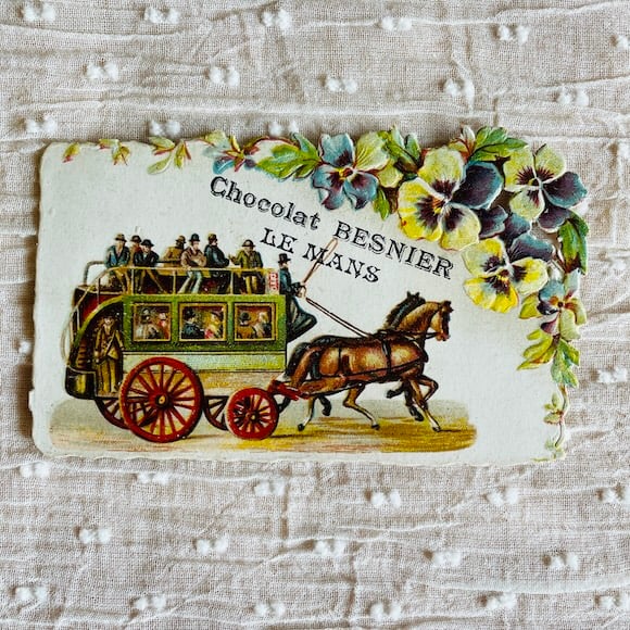 フランスアンティーク クロモス クロモカード CHOCOLAT BESNIER
