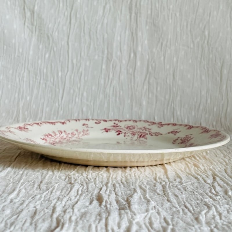 フランスアンティーク クレイユモントロー CADIX デザート皿