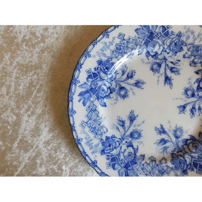 美品　Creil Montereau　パリジャン　 フランスアンティーク Creil et Montereau プレート | フランスアンティーク