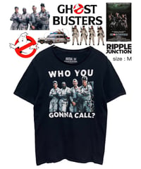 GHOSTBUSTERS　Ｔシャツ　M　黒　USA古着