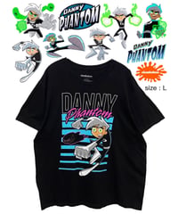 DANNY PHANTOM　Tシャツ　Ｌ　黒　USA古着