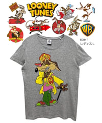 Looney Tune　 Wile E. Coyote　レディスL　USA古着