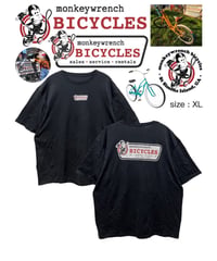Monkeywrench Bicycles　Ｔシャツ　XL　黒　USA古着