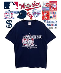 MLB　Chicago White Sox　Tシャツ　M　紺　USA古着