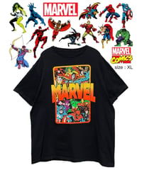 MARVEL　Tシャツ　XL　黒　USA古着