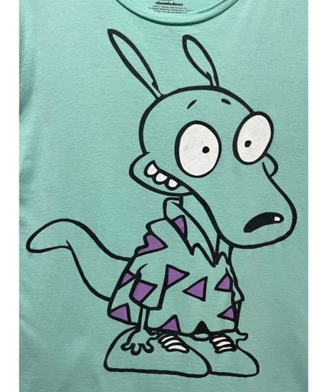 ROCKO’s MODERN LIFE　Tシャツ　L　薄緑　USA古着