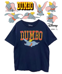 DUMBO　Tシャツ　L　紺　USA古着