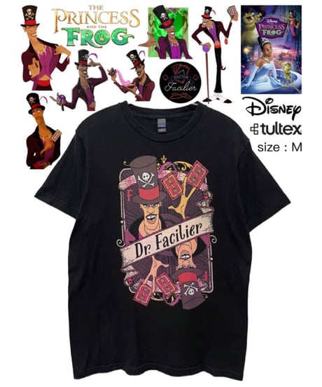 Dr. Facilier　Tシャツ　M　黒　USA古着