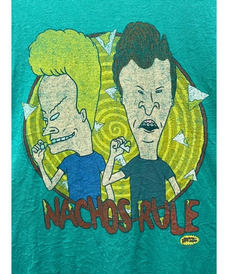 MTV　Beavis and Butt-Head　XL　緑　USA古着