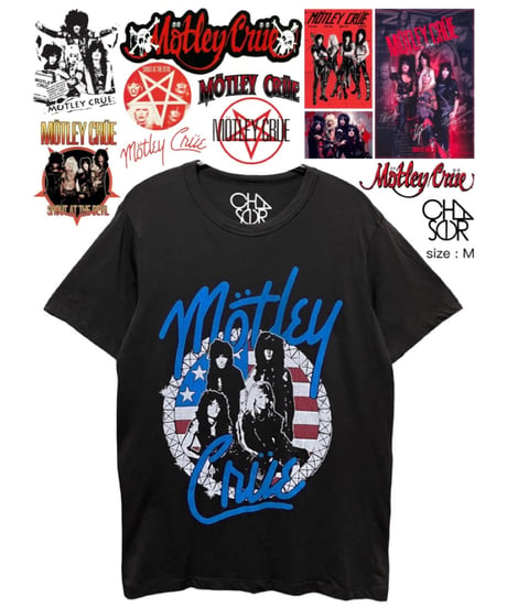 Mötley Crüe　Tシャツ　M　ダークグレー　USA古着