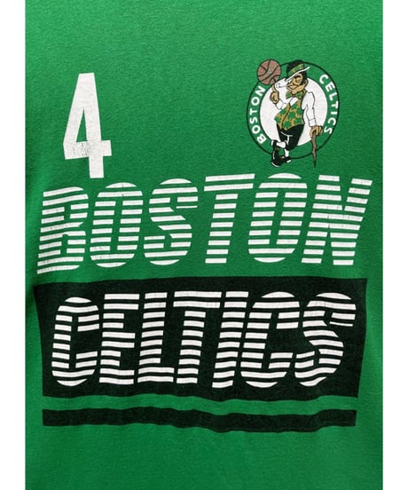 NBA　Boston Celtics　Thomas　4　XL　緑　USA古着