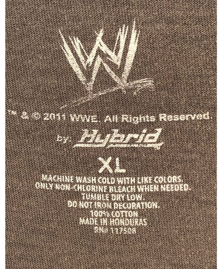 Rey Mysterio　WWE　Tシャツ　XL　グレー　USA古着