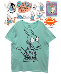 ROCKO’s MODERN LIFE　Tシャツ　L　薄緑　USA古着