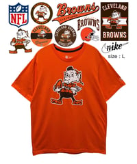 NFL　 Browns　Brownie the Elf　L　オレンジ　USA古着