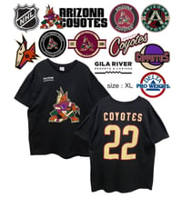 NHL　Arizona Coyotes　22　Tシャツ　XL　黒　USA古着