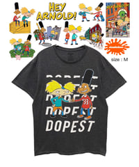 HEY ARNOLD！　Tシャツ　M　グレー　USA古着