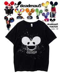deadmau5　Tシャツ　M　黒　USA古着