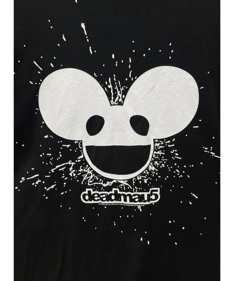 deadmau5　Tシャツ　M　黒　USA古着