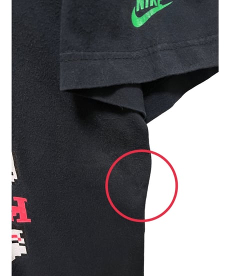 Foot Locker　NIKE　Ｔシャツ　S　黒　USA古着