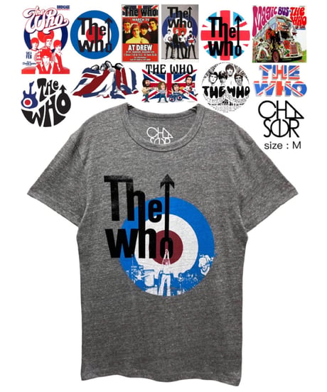 The Who　Tシャツ　M　グレー　USA古着