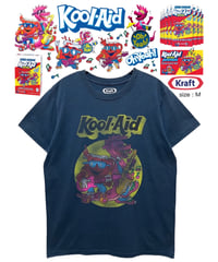 Kool-Aid Man　Tシャツ　M　紺　USA古着