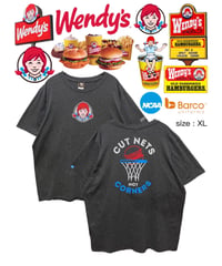 Wendy's　NCAAコラボ　Tシャツ　XL　グレー　USA古着
