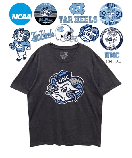 NCAA　North Carolina Tar Heels　XL　USA古着