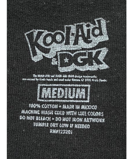 Kool-Aid × DGK　Tシャツ　M　黒　USA古着