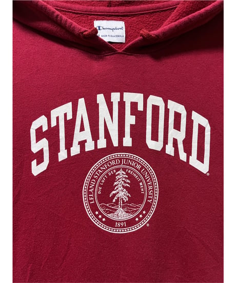 NCAA　Stanford Cardinal　パーカー　レディスM　赤　US古着