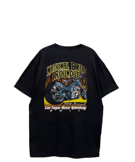National Bikers Roundup Las Vegas　L　US古着