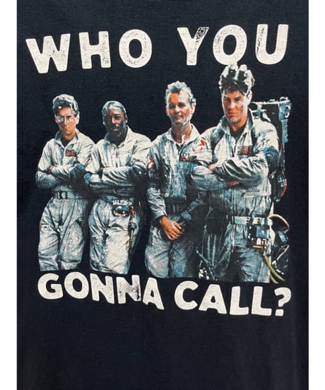 GHOSTBUSTERS　Ｔシャツ　M　黒　USA古着