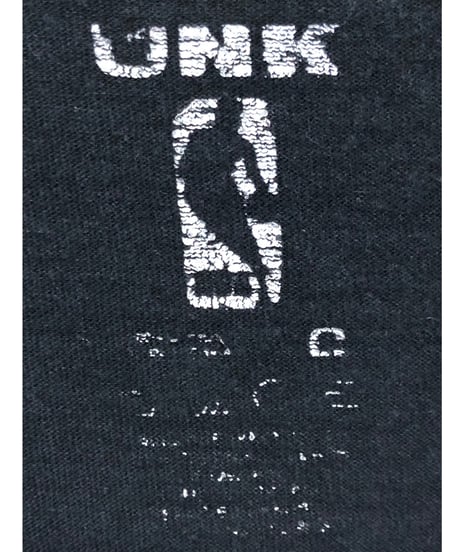 NBA　Los Angeles Lakers　長袖Ｔシャツ　M　黒　USA古着