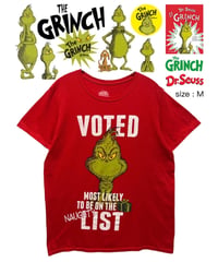GRINCH　Tシャツ　M　赤　USA古着
