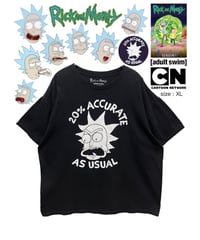 Rick and Morty　Tシャツ　XL　黒　USA古着