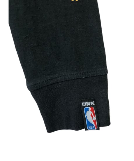 NBA　Los Angeles Lakers　長袖Ｔシャツ　M　黒　USA古着
