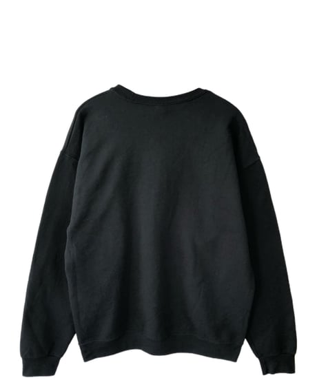 LA Pop Art　Savage Lips　スウェット　G　黒　USA古着