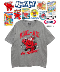 Kool-Aid Man　Tシャツ　L　グレー　USA古着